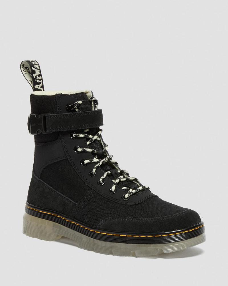 Dr Martens Combs Tech Iced Ankelstøvler Herre Sort | DK 439HAP